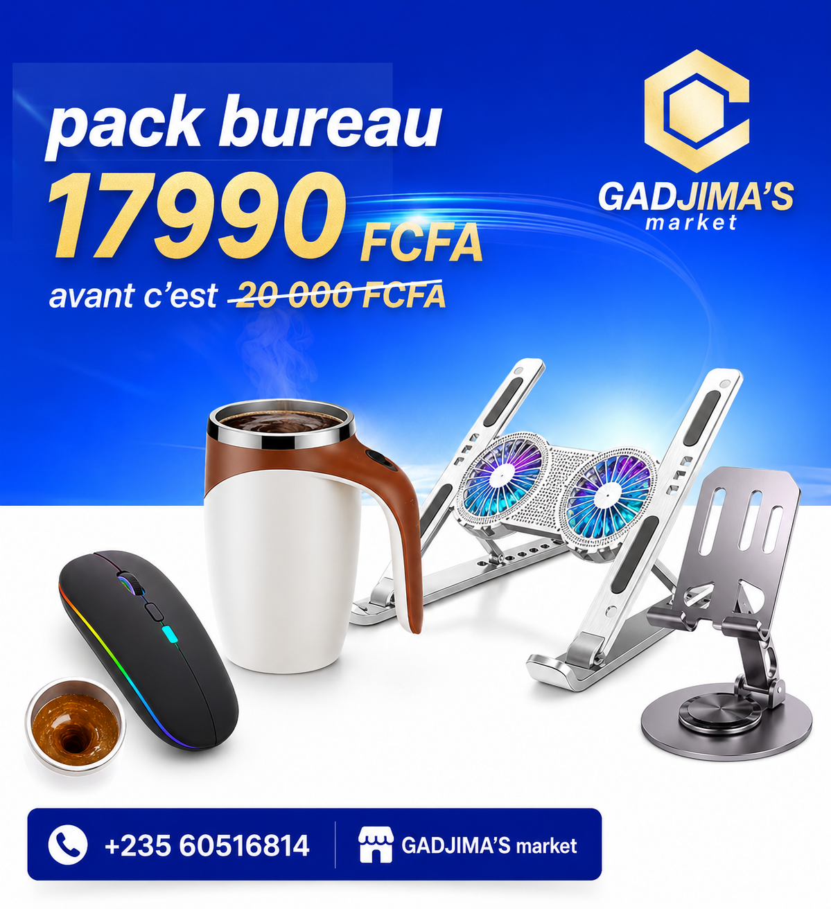 Pack Bureau Essentiel — Organisez votre espace de travail